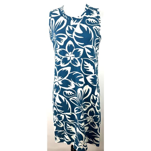 Natural Reflections Dresses & Skirts - Natural Reflections Hawaiian Floral Dress Size Small